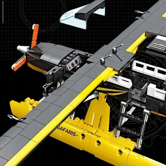 Конструктор Літак 739 елементів ZKL.JJ9172 (5903864973044) - зображення 5