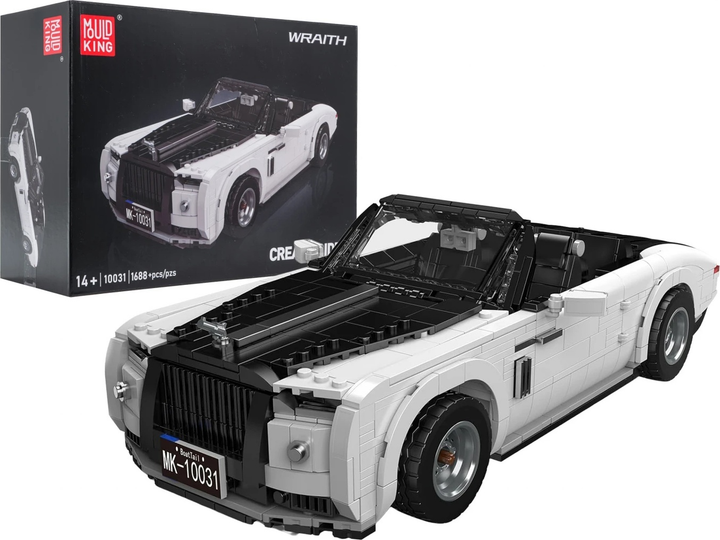 Zestaw klocków Kabriolet biały 1603 elementy ZKL.10031 (5903864973082) - obraz 2