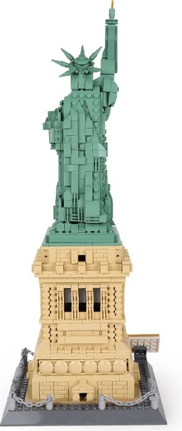 Zestaw klocków Budynki Statua Wolności 1409 elementów ZKL.5227 (5903864973426) - obraz 4