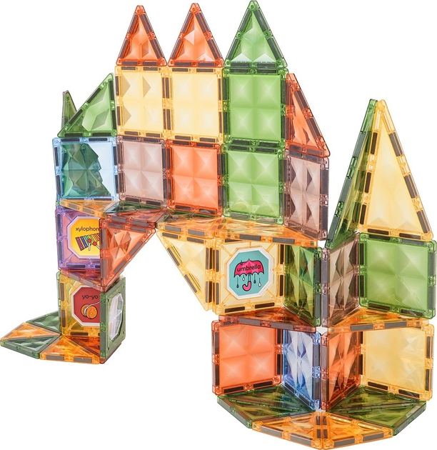 Zestaw klocków magnetycznych 3d 85 elementów ZKL.CH1207 (5903864973778) - obraz 5