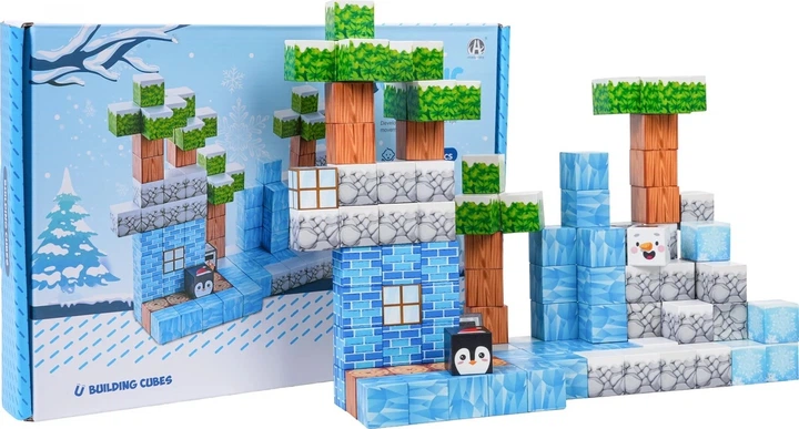 Конструктор магнітний 113 елементів ZKL.CH1312 (5903864973990) - зображення 2