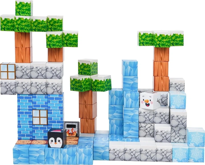 Конструктор магнітний 113 елементів ZKL.CH1312 (5903864973990) - зображення 5