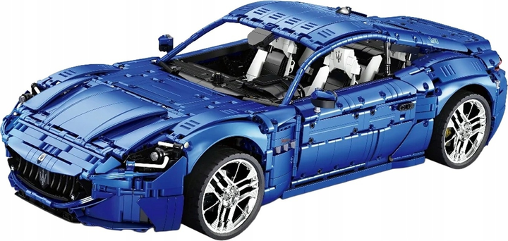 Набір кубиків Автомобіль Maserati синій 5480 елементів ZKL.11010 (5903864977653) - зображення 4