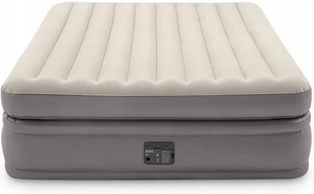 Materac dmuchany Intex 64164 ND z wbudowana pompka elektryczna 203 x 152 x 51 cm (6941057422930) - obraz 1