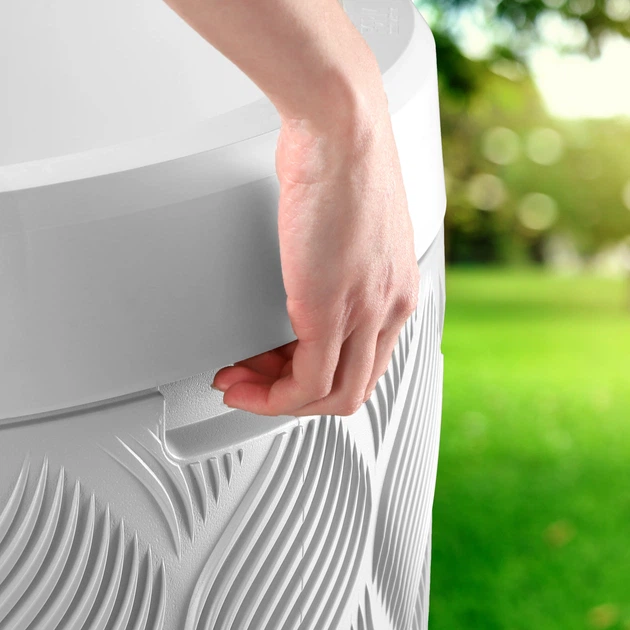 Zbiornik na deszczówkę Kadax Reveret 240 L Biała - obraz 8