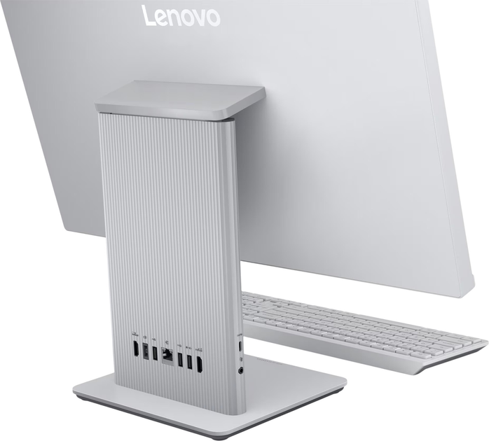 Monoblok Lenovo IdeaCentre AIO 24IRH9 (F0HN00SKPB) Cloud Grey - obraz 9