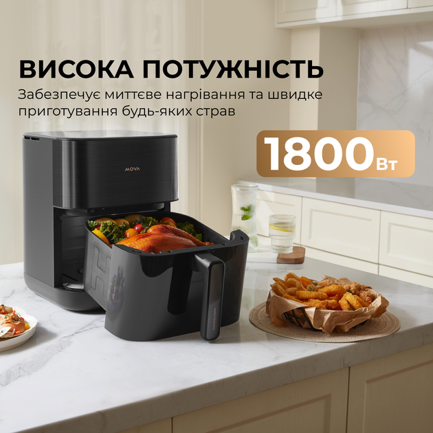 Мультипечь Mova FD10 Pro Black - изображение 2