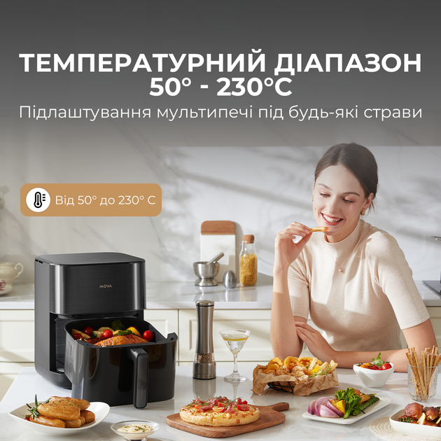 Мультипечь Mova FD10 Pro Black - изображение 11