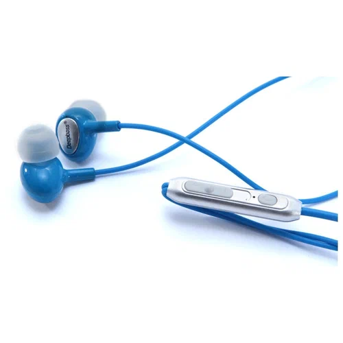 Навушники вакуумні провідні Deepbass MV-505 Blue (10957) - зображення 3