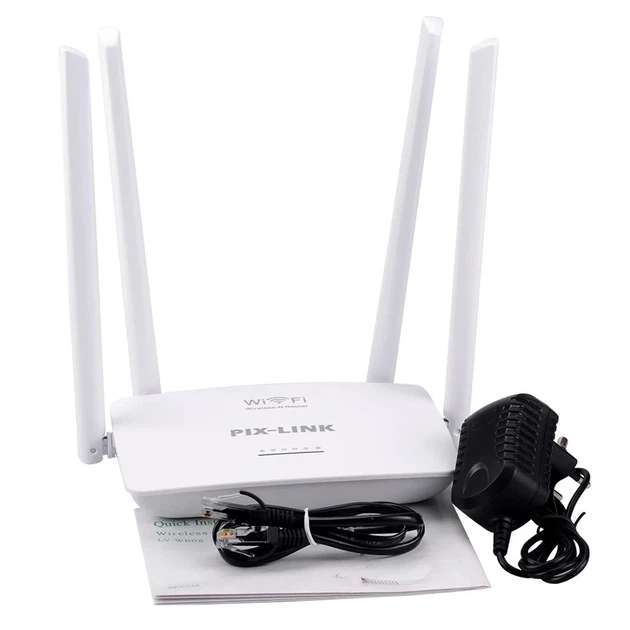 WI-FI роутер 4 антенны маршрутизатор PIX-LINK LV-WR08 White (16172) - Фото 7 WI-FI роутер 4 антенны маршрутизатор PIX-LINK LV-WR08 White (16172) - изображение 7