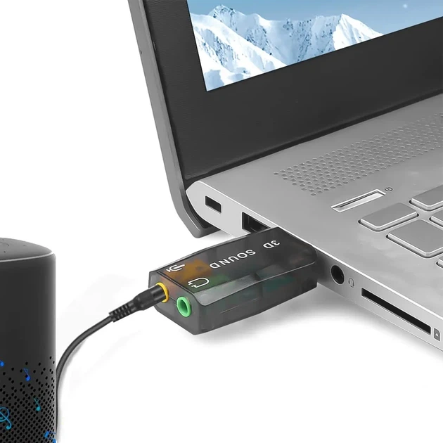 Звуковая карта 5.1 USB QTS-005 (16159) - изображение 3