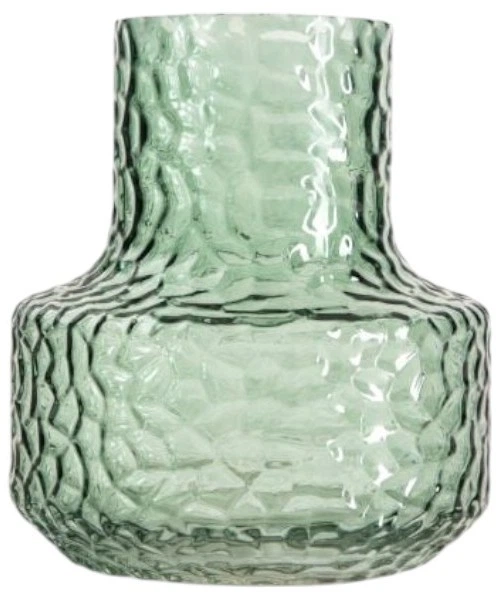 Ваза Homla Lomen скляна Темно-зелена 15 x 18 см (5906496750212) - зображення 1