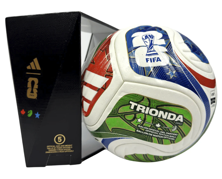 Офіційний мʼяч Чемпіонату Світу adidas Trionda World Cup 2026 FIFA Quality PRO (термошов) JD8021 Розмір EU: 5 - Фото 4 Офіційний мʼяч Чемпіонату Світу adidas Trionda World Cup 2026 FIFA Quality PRO (термошов) JD8021 Розмір EU: 5 - зображення 4