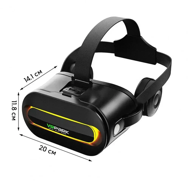 Очки виртуальной реальности для смартфонов VRPark Black (VR-Park-2) - изображение 3
