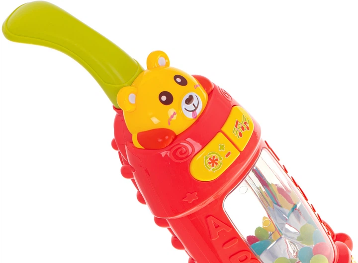 Пилосос бездротовий вертикальний інтерактивний Ricokids зі звуком Малиновий (5903039718753) - зображення 5