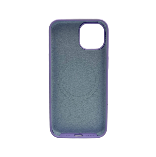 Защитный чехол-накладка Cosmic Silicone Case Magnetic для Apple iPhone 15 Elegant Purple (SilMag15-47) - изображение 2