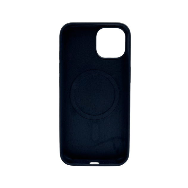 Защитный чехол-накладка Cosmic Silicone Case Magnetic для Apple iPhone 14 Dark Blue (SilMag14-8) - изображение 2