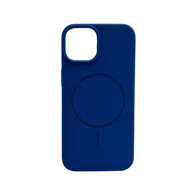 Защитный чехол-накладка Cosmic Silicone Case Magnetic для Apple iPhone 14 Porcelain Blue (SilMag14-74) - Фото 1 Защитный чехол-накладка Cosmic Silicone Case Magnetic для Apple iPhone 14 Porcelain Blue (SilMag14-74) - изображение 1