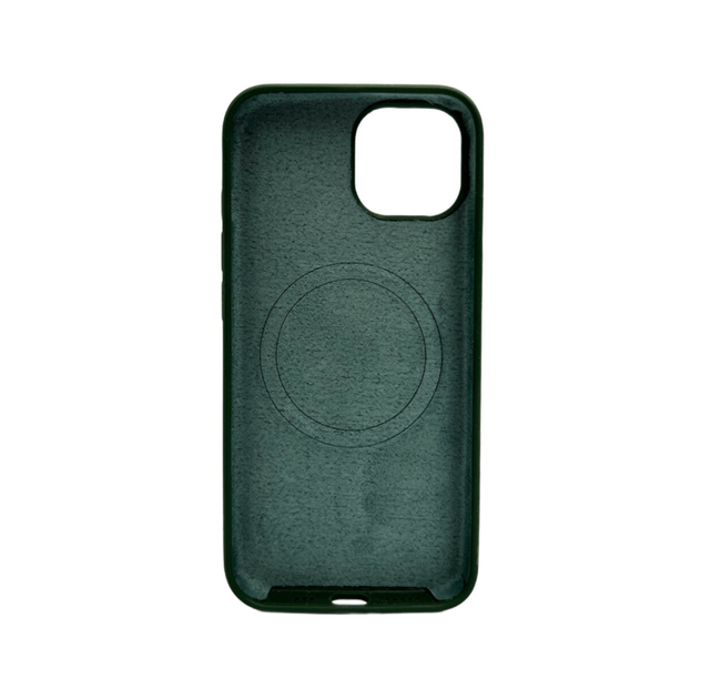 Захисний чохол-накладка Cosmic Silicone Case Magnetic для Apple iPhone 15 Atrovirens (SilMag15-54) - зображення 2