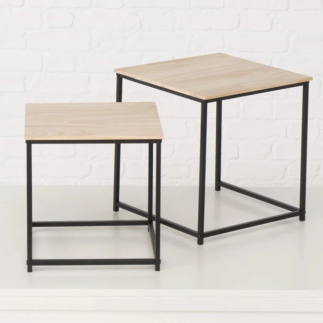 Zestaw stolików kawowych Boltze Boras 2 szt (4066076478088) - obraz 6