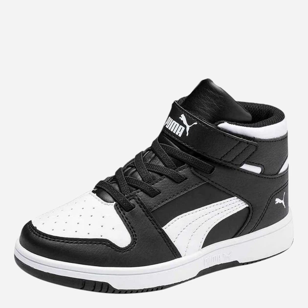 Дитячі демісезонні черевики для хлопчика Puma Rebound Layup SL V PS 37048801 28 (10UK) Чорні (4060981200017) - зображення 2