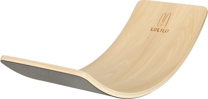 Deska do balansowania KIK LULILO AJLO drewniana Szara KX5417_1 (5903039729186) - obraz 1