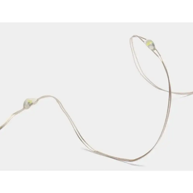 Гирлянда нить роса светодиодная праздничная новогодняя с работой от USB пультом управления 50 м 500 лампочек (481891-Prob) Холодная белая - изображение 3