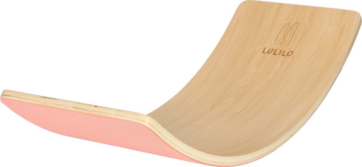 Deska do balansowania KIK LULILO AJLO drewniana  Różowa KX5417_2 (5903039751842) - obraz 1
