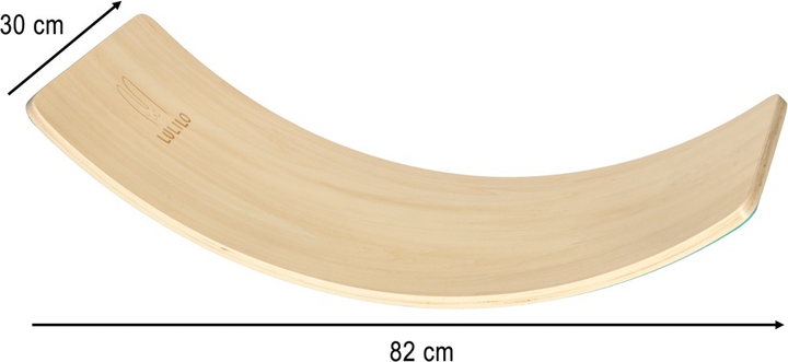 Deska do balansowania KIK LULILO AJLO drewniana Turkusowa KX5417_3 (5903039751859) - obraz 6