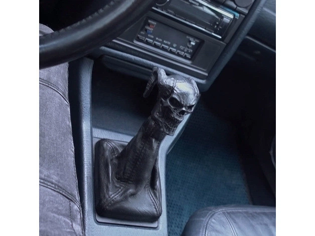 Рукоятка коробки передач с черепом демона - Фото 7 Рукоятка коробки передач с черепом демона - изображение 7