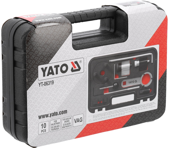 Комплект блокування розподільного механізму YATO VAG TDI 10 елементів YT-06319 (5906083112867) - зображення 4