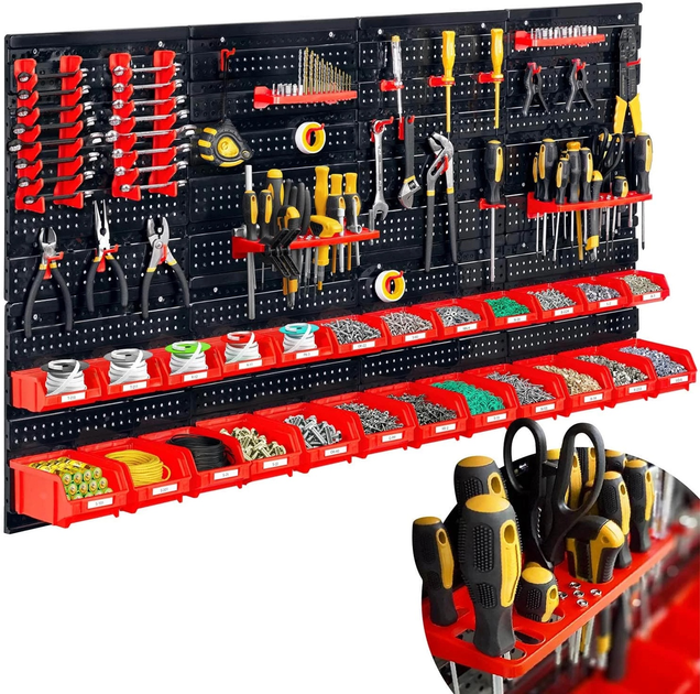 Tablica narzędziowa Humberg HM-580 128 x 76 cm (5903890630386) - obraz 4