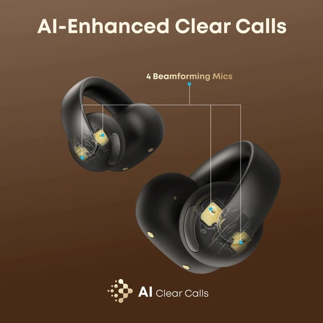 ANKER Soundcore Aeroclip ブラック Беспроводные наушники ANKER SoundСore AeroClip Black - Soundmag