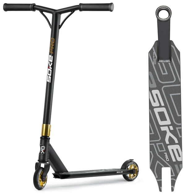 Hulajnoga wyczynowa Soke PRO Gold 1603 (5908220470328) - obraz 2