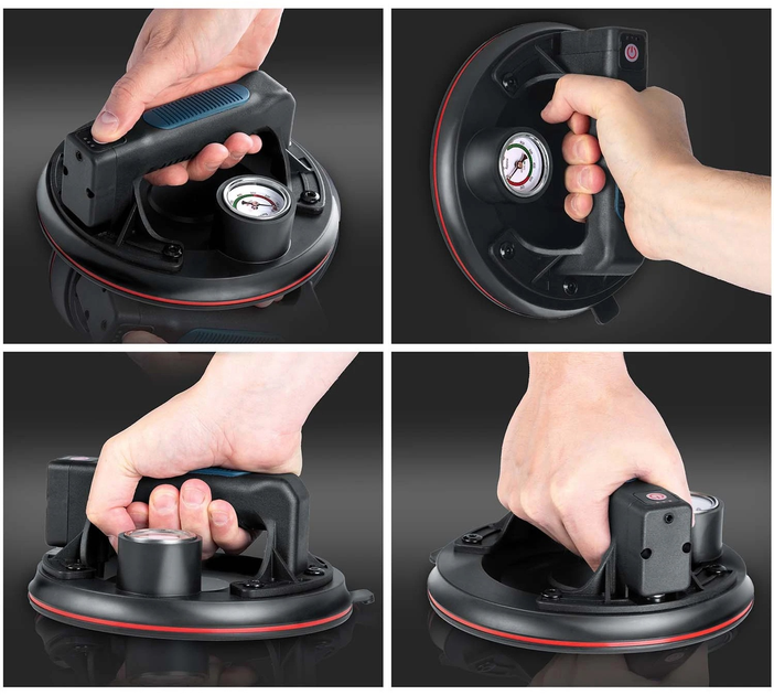 Вакуумна присоска для плитки Humberg HM-162 електрична до 200 кг (5903890624866) - зображення 10