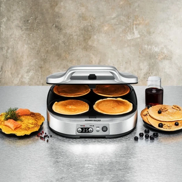 Блинница электрическая Pancake Maker Rommelsbacher PC 1800 Pam - изображение 10