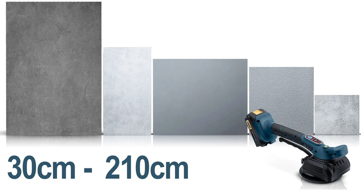 Вібраційна вакуумна присоска для плиток Humberg HM-160 електрична до 100 кг (5903890624842) - зображення 6