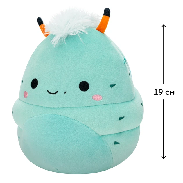 М'яка іграшка Squishmallows - Рогата гусениця Ольті (19 см) - зображення 2