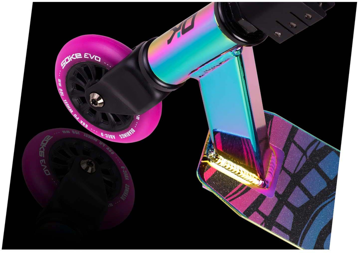 Hulajnoga wyczynowa Soke EVO Street Black Neochrome 1645 (5903890602420) - obraz 8