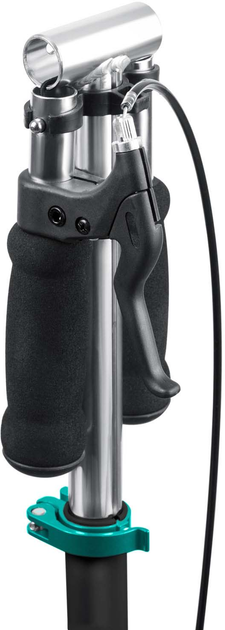 Hulajnoga miejska Soke City Czarno-turkusowa 1590 (5903890605797) - obraz 8