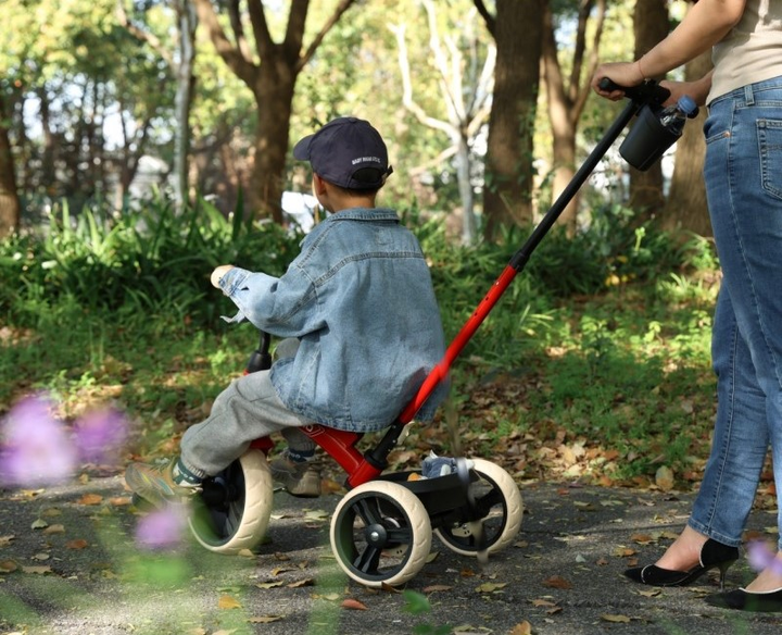 Триколісний велосипед Qplay Elite Pro Червоний 5903 (5061047480656) - зображення 13