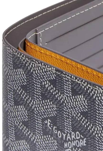 Кошелёк Goyard серый. - Фото 2 Кошелёк Goyard серый. - изображение 2