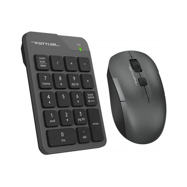 Комплект A4Tech FG1600C Air2 Wireless Grey (4711421998819) - изображение 2