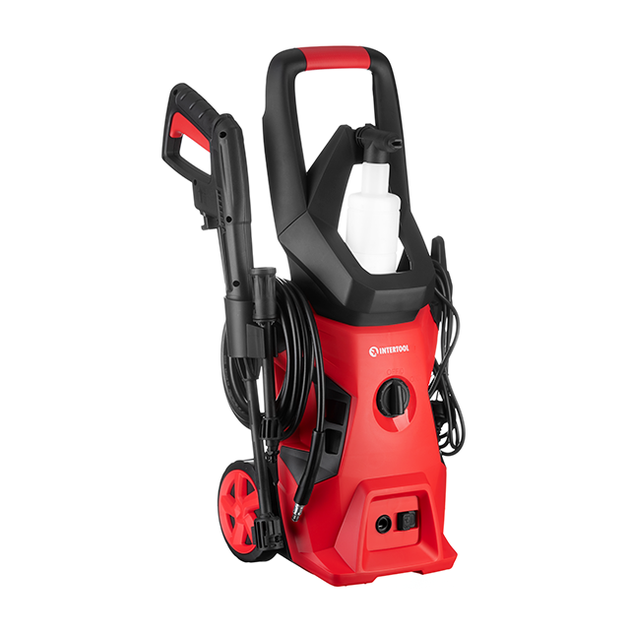 Мийка високого тиску, 1,6 кВт, 90-130 бар, 7 л/хв, шланг 5 м INTERTOOL DT-1515 - зображення 3
