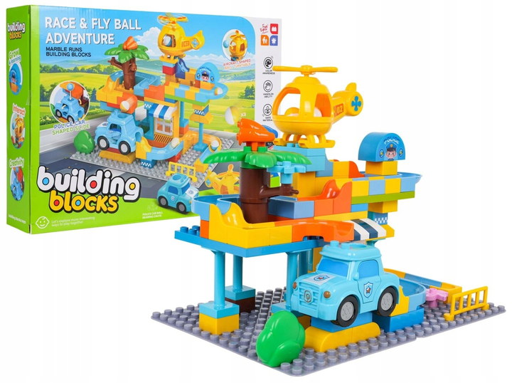 Конструктор Поліцейська дільниця 93 деталі ZPG.JS611B5 (5903864971811) - зображення 2