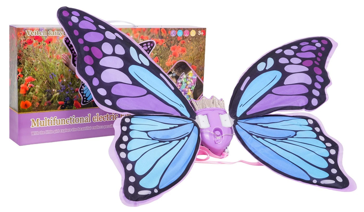 Zestaw do zabawy Interaktywne skrzydła motyla fioletowe ZDZ.D2402-4A (5903864971767) - obraz 2