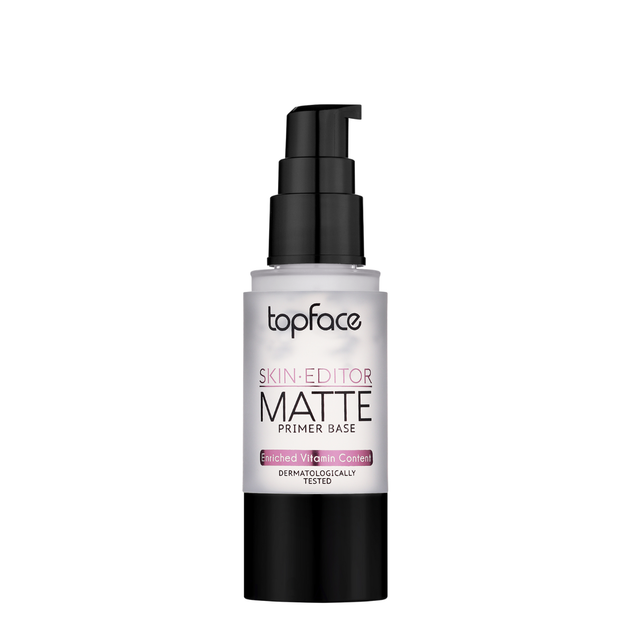 База під макіяж topface Skin Editor Matte Primer Base с матирующим эффектом № 02 Transparent - зображення 5
