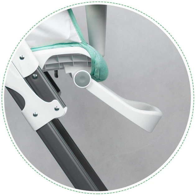 Стільчик для годування EcoToys складний Зелений (5903089066156) - зображення 14