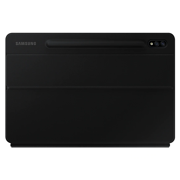 Чохол-клавіатура Book Cover Keyboard для Samsung Galaxy Tab S7 11.0 (T870/T875/T786) / Tab S8 11.0 (X700/X706) Black ENG/UKR (EF-DT870BBRGRU) - Фото 7 Чохол-клавіатура Book Cover Keyboard для Samsung Galaxy Tab S7 11.0 (T870/T875/T786) / Tab S8 11.0 (X700/X706) Black ENG/UKR (EF-DT870BBRGRU) - изображение 7