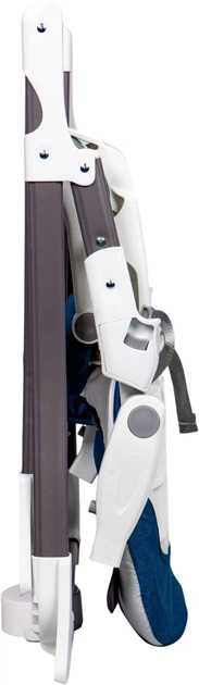 Стільчик для годування EcoToys складний Синій (5903089066149) - зображення 5